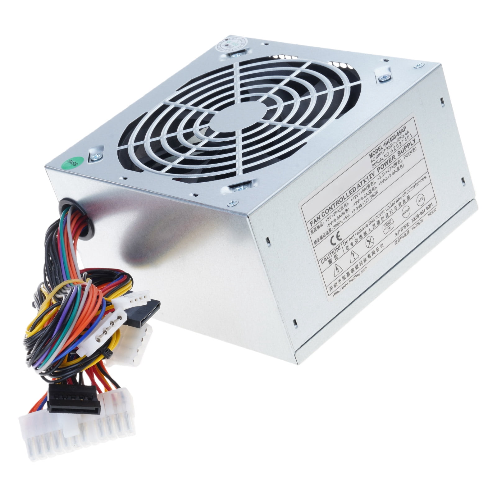 High Stability Computer Power Supply 160W 200W 220W 250W 300W 350W Metal Case Featuring Quiet Cooling