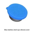 thumbnail image 3 of Recipiente para aderezo para ensaladas Wosthever acero inoxidable azul, 3 of 6