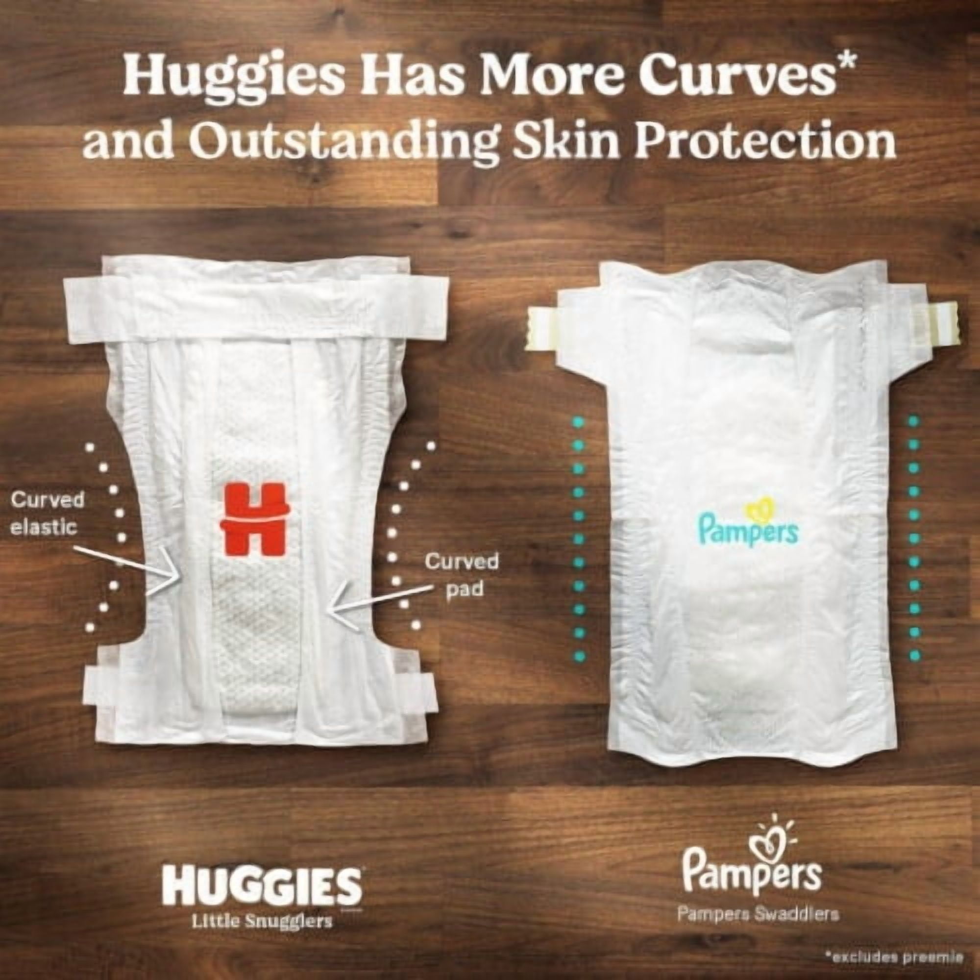 Huggies Little Snugglers Baby Diapers Size 3 (16-28 lbs)