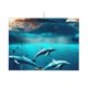 thumbnail image 1 of Fotbe Hawaiian Ship Dolphin Alfombrilla de Secado para Cocina con Estampado, 18x24 Pulgadas, 1 of 7