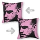 thumbnail image 2 of Lil Peep Fundas de almohada de terciopelo con tema, regalos de funda de almohada, decoración para el hogar, cojín de lanzar, regalo de cumpleaños para fans y parejas. 45cm x 45cm., 2 of 6