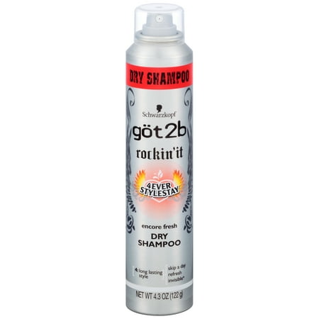 Got2b Rockin' it Dry Shampoo, 4.3 Ounce