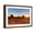 Brown Frame, variant on Art.com Monument Valley, Utah - Three Peeks and Sun Art Print by Lantern Press, Brown Frame Wall Art, 29" x 21"