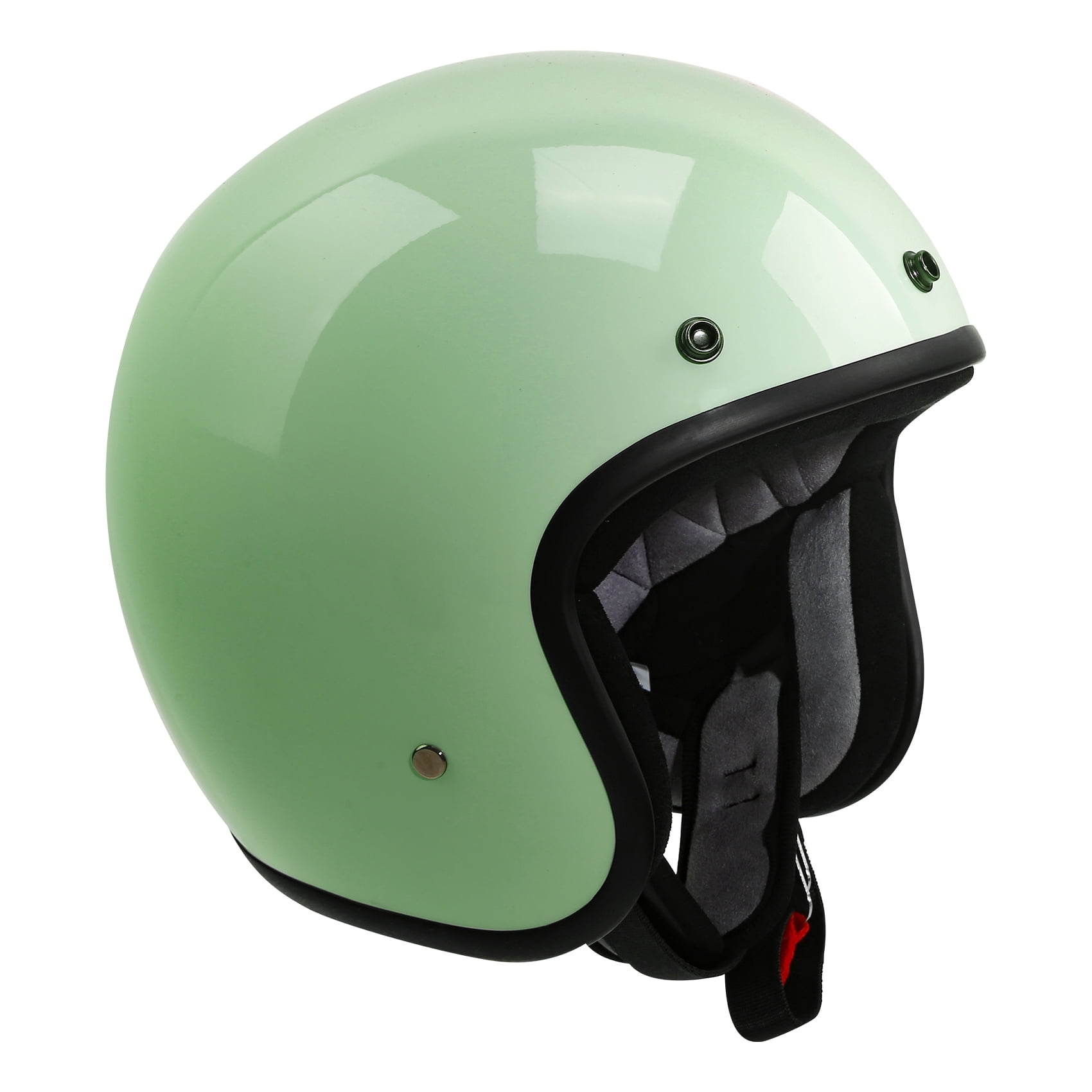DOT Motorcycle Open Half Face Jet Helmet Motobike 3/4 Scooter Bike Helmets