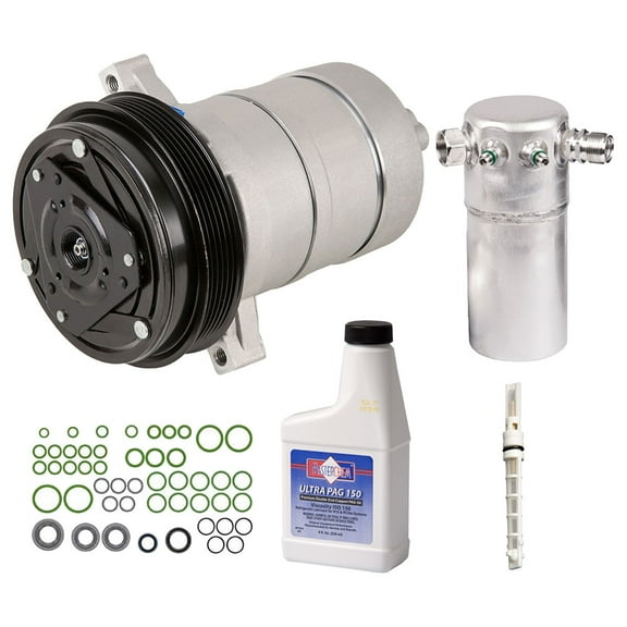 For Buick Reatta & Oldsmobile Toronado OEM AC Compressor w/ A/C Repair Kit - BuyAutoParts