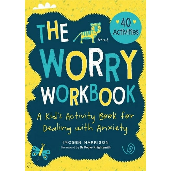 Big Feelings, Little Workbooks: The Worry Workbook : A Kid's Activity Book for Dealing with Anxiety (Series #1) (Paperback)