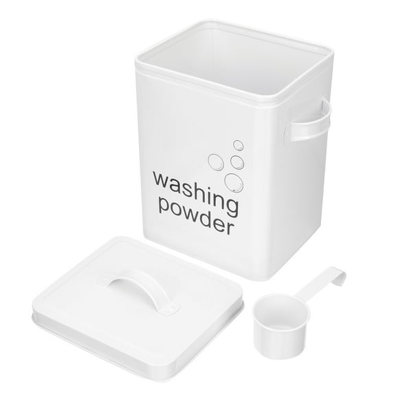 Washing Powder Storage Bucket Tool Decoration Pool Sticker Holder Artificial Baby