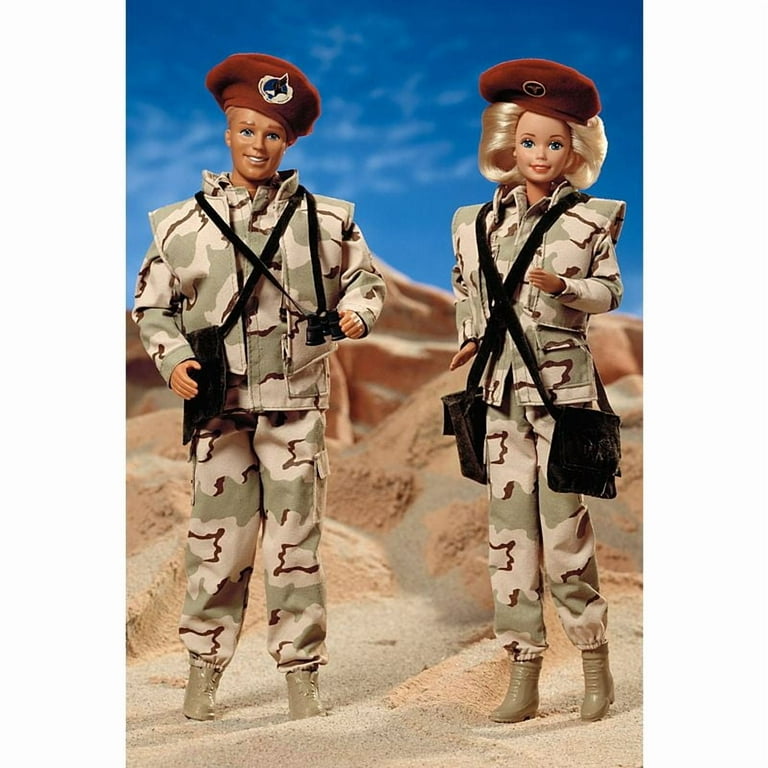 Star 'N Stripes ARMY Barbie & Ken Deluxe Set - Walmart.com