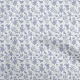 thumbnail image 1 of oneOone Tissu Georgette Viscose Bleu Matériel Oiseau & Robe Tissu Imprimé Tissu au Mètre 42 Pouces de Large, 1 of 4
