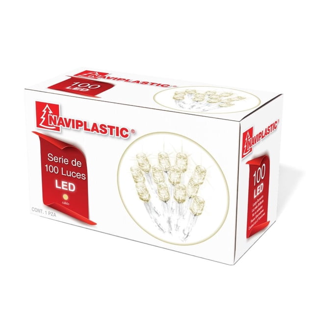 Serie Naviplastic Serie de 100L Led cálido y cable transparente