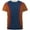Multi-color, variant on Baseball League Navy Blue and Orange All Over Mens T Shirt Multi 2XL