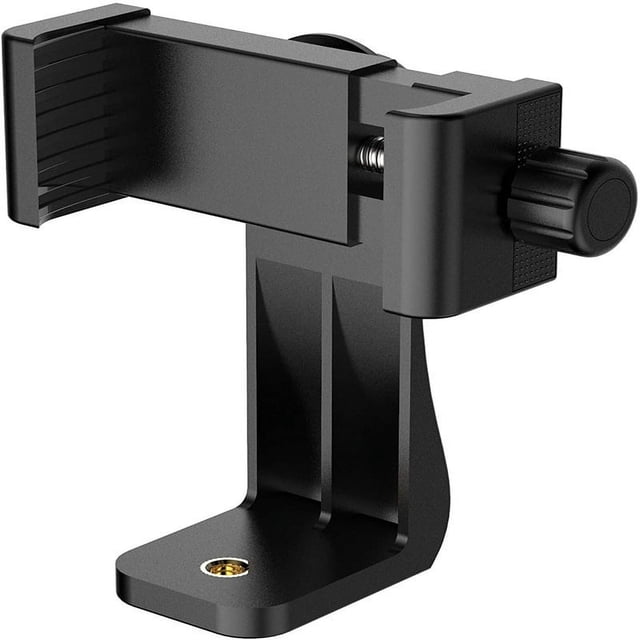 Clip de trípode para teléfono móvil con rotación de 360 grados, clip horizontal y vertical, accesorios para teléfono móvil con clip en vivo, soporte perezoso