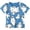 Blue, variant on Kids Halloween Ghost Print T-Shirt Top ā Cute cosp^lay cost-ume Tee for Boys and Girls Aged 1-13 Years, Soft Cotton Blend