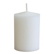 Wax Votive Candles, 15 Hour, White (36 Count)