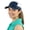 White - Navy, variant on Women's Running Cap - Recycled Ladies Baseball Hats for Sports, Golf, Tennis, Workout - White