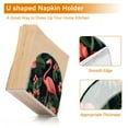 thumbnail image 5 of Yayeee Napkin Holder for Table Kitchen Paper Tissue Organization, Red Flamingo Pattern, 5 of 8