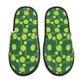 thumbnail image 1 of Balery Tennis Balls Pantuflas de Casa de Felpa Silenciosas con Diseño Estampado, Zapatillas Cómodas Antideslizantes de Algodón para Interior-Large, 1 of 8