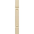 thumbnail image 2 of Ekena Millwork 3 3/4"W x 3 3/4"D x 35 1/2"H Kent Raised Panel Cabinet Column (Top Block: 6 1/8", Bottom Block: 7 1/8"), Maple, 2 of 7