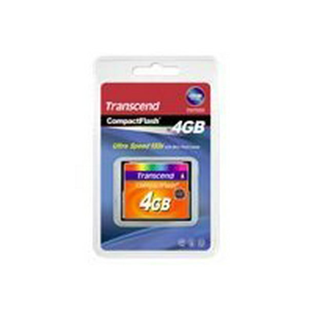 Transcend - Carte Mémoire Flash - 4 GB - 133x - CompactFlash