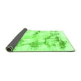 thumbnail image 2 of Ahgly Company Indoor Rectangle Abstract Green Modern Area Rugs, 4' x 6', 2 of 4