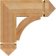 thumbnail image 3 of Ekena Millwork 4"W x 14"D x 14"H Thorton Arts & Crafts Rough Sawn Bracket, Western Red Cedar, 3 of 4