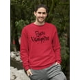 thumbnail image 2 of Papa Vampire Sweatshirt Men -Image by Shutterstock, Male 3X-Large, 2 of 4
