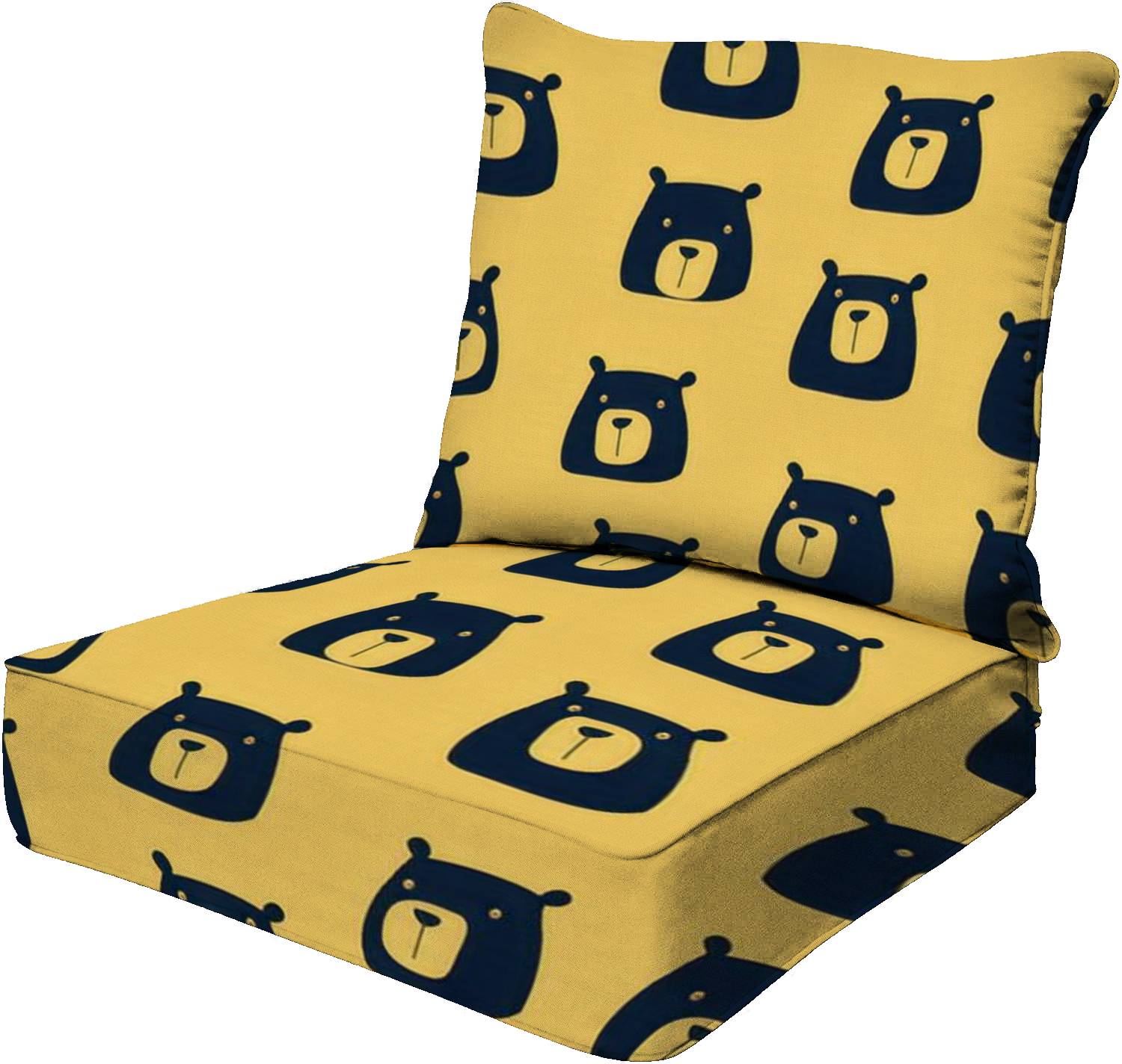 Hiufochk 25" x 25" drawing bears a seamless Outdoor Indoor Patio Deep