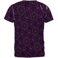 thumbnail image 2 of EDM Yogi Trippy Purple Mandala All Over Mens T Shirt Multi 2XL, 2 of 2