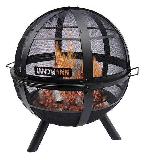 Landmann Sky Fire Pit Tree Leaves Georgia Clay
