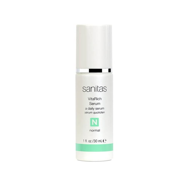 Serum Sanitas Skincare VitaRich, hidratante y reparador, 30 ml
