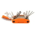 thumbnail image 2 of Bike Multitool, Compact Integrated Design Bike Repair Tool with Fine Machining for Emergency Maintenance Camping Travel, 2 of 7