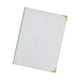 thumbnail image 4 of Paquete de 12 cubiertas de menú transparentes A4 para listas de vinos y bebidas, carpetas de menú para fiestas, Blanco, 4 of 9