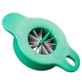 thumbnail image 1 of CNKOO Vegetable Cutter Stainless Steel Food Slicer with 12 Sharp Blades Portable Vegetable Chopper with Hanging Hole Design Multifunctional Shredder Slicer Tool for Kitchen Home Use, 1 of 8