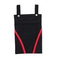 thumbnail image 1 of Bolsa para patinete de bicicleta, bolsa colgante frontal impermeable, bolsa de almacenamiento para patinete eléctrico Rayas rojas en negro kusrkot Caja de almacenamiento de bicicletas de scooter, 1 of 8