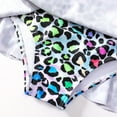 thumbnail image 6 of Godderr Toddler Girls Leopard Print Swimswear Bikini Set Beach Sport 1-Piece Swimsuit 4-12Y, 6 of 9