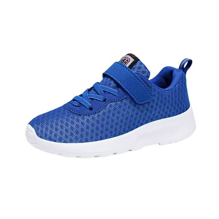 

Zshosam Toddle Kid Boys and Girl Breathable Mesh Casual Athletic Sneaker(Blue 33)