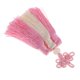 thumbnail image 5 of Decoración de año Nuevo Good Fortune Nudo Chino 3 s Borla Borlas Sedosas Hechas a Mano para El Coche Accesorios de Ropa para Colgar en El Hog Rosa + Beige Macarena Borlas de nudo chino, 5 of 8