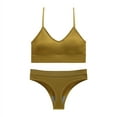 thumbnail image 1 of Ropa interior de mujer sin aros de acero, sujetador deportivo con tirantes, camiseta sin mangas y pantalones, fajas para mujer, 1 of 2
