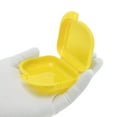 thumbnail image 3 of Unique Bargains 1 Set Braces Box with Brush Mini Braces Storage Box Yellow, 3 of 5