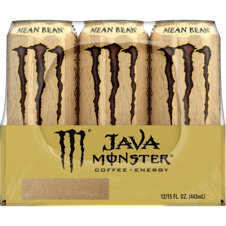 Java Monster Mean Bean Energy Drink, 15 fl oz, 12 Pack photo 3