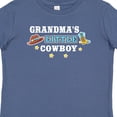 thumbnail image 4 of Inktastic Grandmas Little Cowboy with Cowboy Hat and Boots Boys Baby T-Shirt, 4 of 5