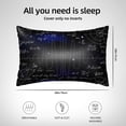 thumbnail image 6 of Disketp Mathematica Science Satin Pillowcase For Hair And Skin - Satin Pillow Cases Standard Size 20x30 Inches With Zipper,Gifts For Women Men, 6 of 8
