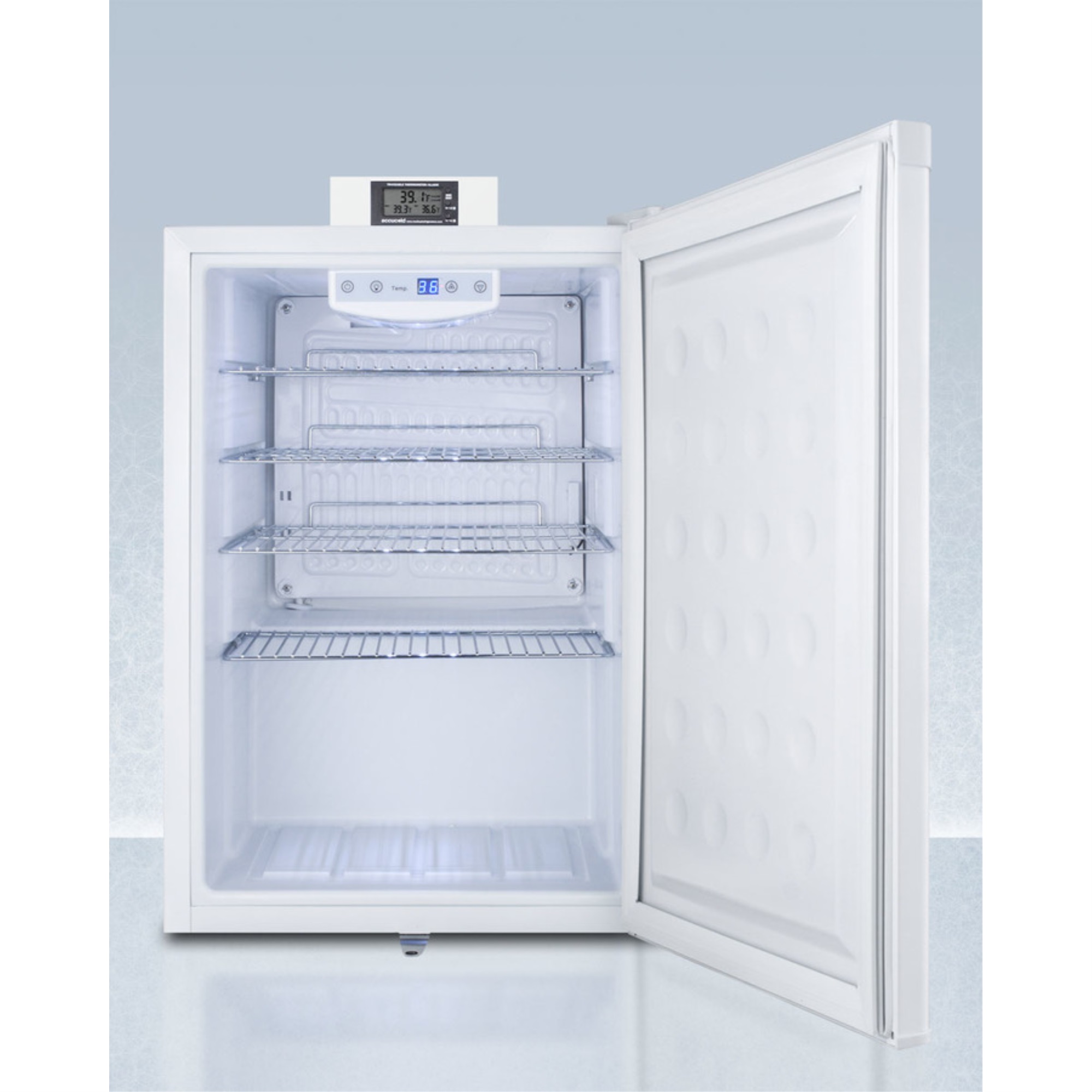 Accucold FF31L7NZ 2.5 cu. ft. Nutrition Center All Refrigerator with Alarm & Thermometer, White
