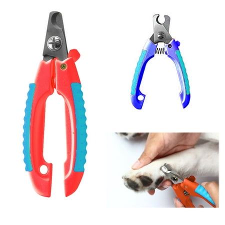 2 Small Large Dog Nail Clippers Trimmer Pet Cat Cutting Scissors Claw Care
