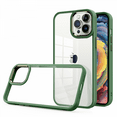 thumbnail image 2 of For iPhone 11 pro max Case, Full Body Case, Shockproof Case Metal Camera Frame Shockproof Phone Case (Transparent Mint Green), 2 of 4