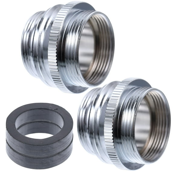 TABLZONE Durable Copper Faucet Adapter Silver for Sinks Pipes Easy Installation