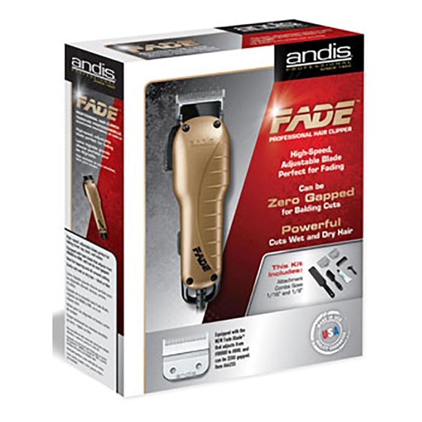 Andis 66245 Fade Clipper (Gold)