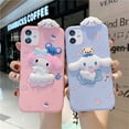 thumbnail image 3 of Cute Cartoon Phone Cases+Keychain,Funny Cute Protective Case Cover Compatible with iPhone 13/13 Promax/11/11 Pro Max/Xs Max/XR /12 /12Mini /12Pro/ Pro Max/6plus/7 (iphone6, Blue), 3 of 7