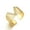 Gold, variant on New V-shaped Titanium Steel Ring Men's Fashion Ideas