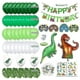 thumbnail image 5 of Dinosaur Birthday Decoration Set, Happy Birthday Garland And Large Dinosaur Foil Balloons With Cake Topper, Confetti Balloons For Dinosaur Party Decor, 5 of 5